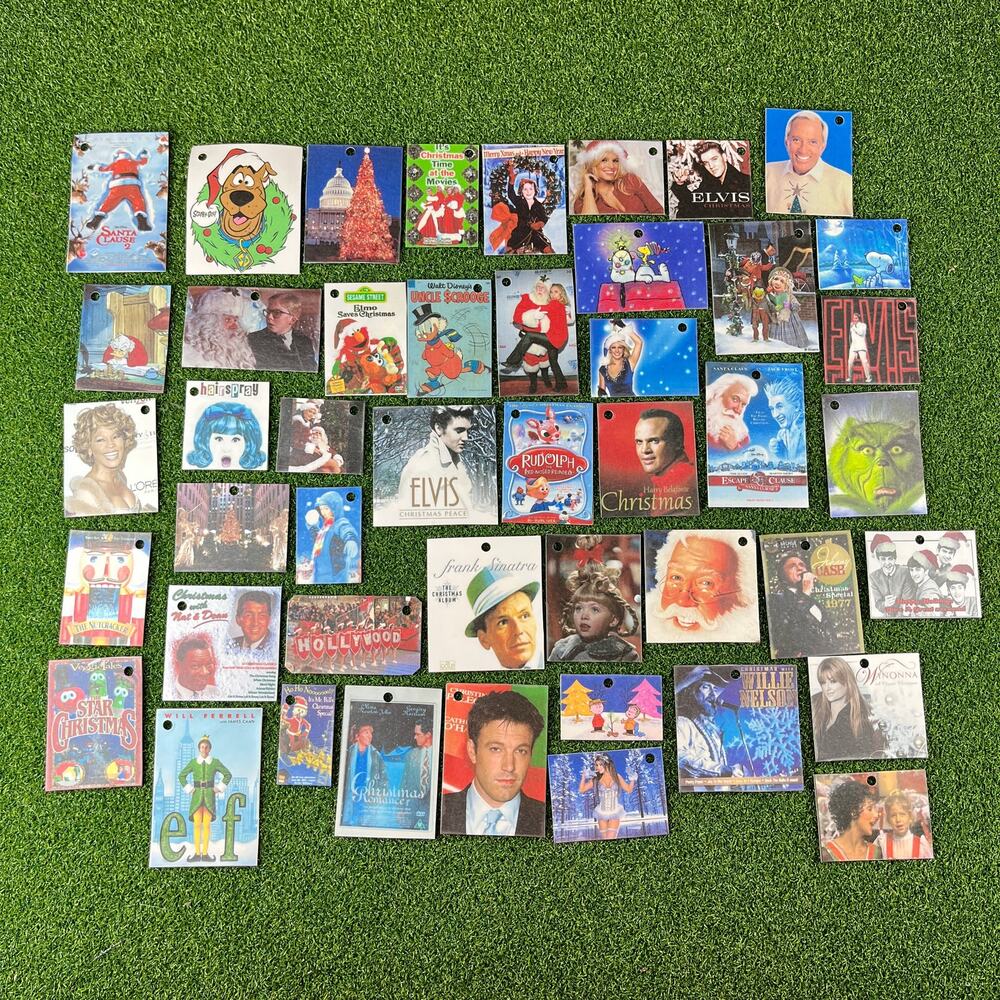 Vintage Lot Christmas Gift Tags and Cards Various Characters Themes